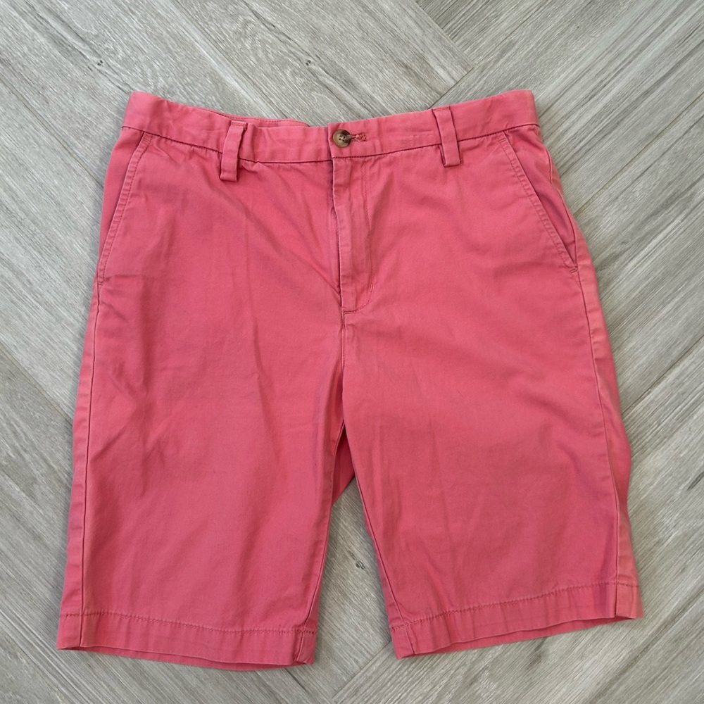 Salmon Pink Vineyard Vines Boys Shorts Size 14